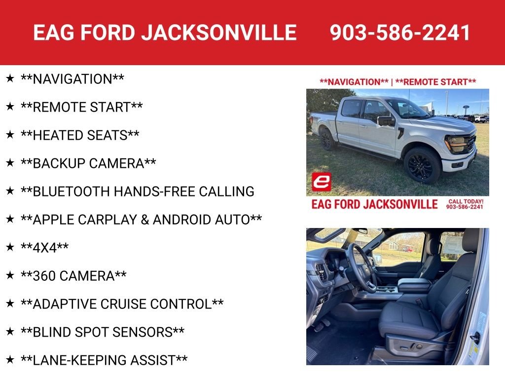 New 2026 White Ford XLT image 4