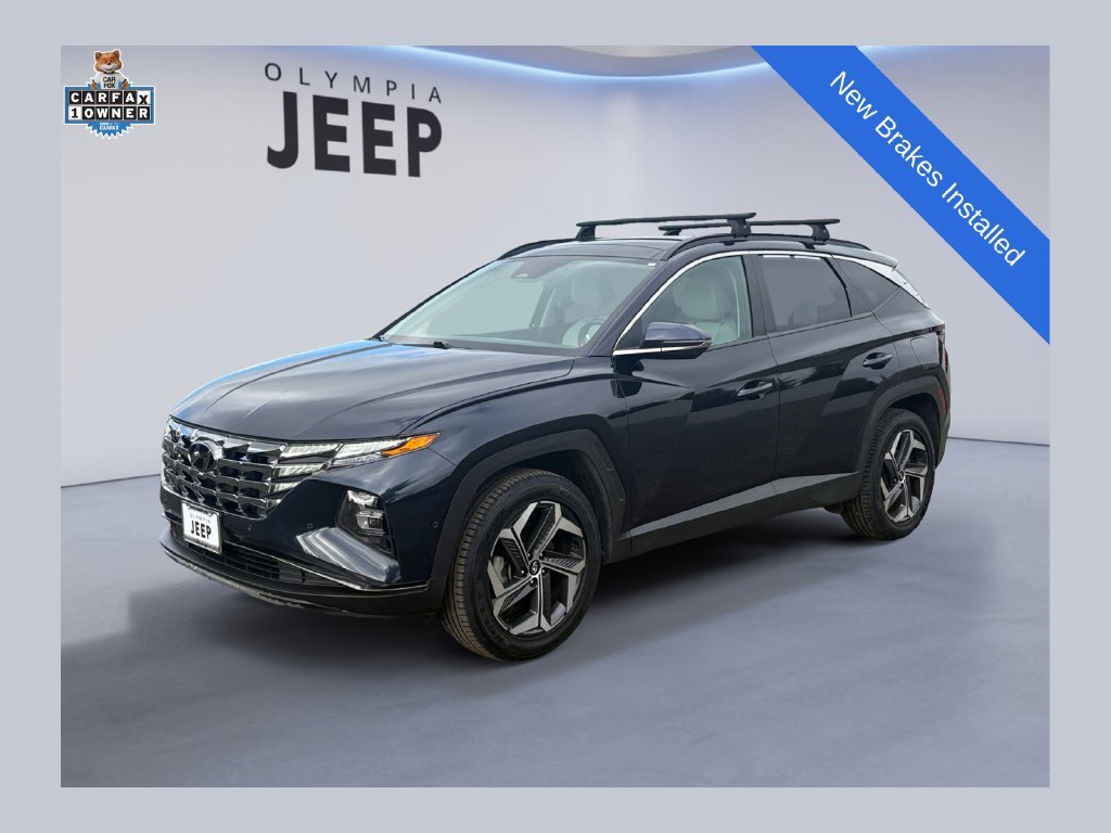 Used 2023 Blue Hyundai Limited image 1