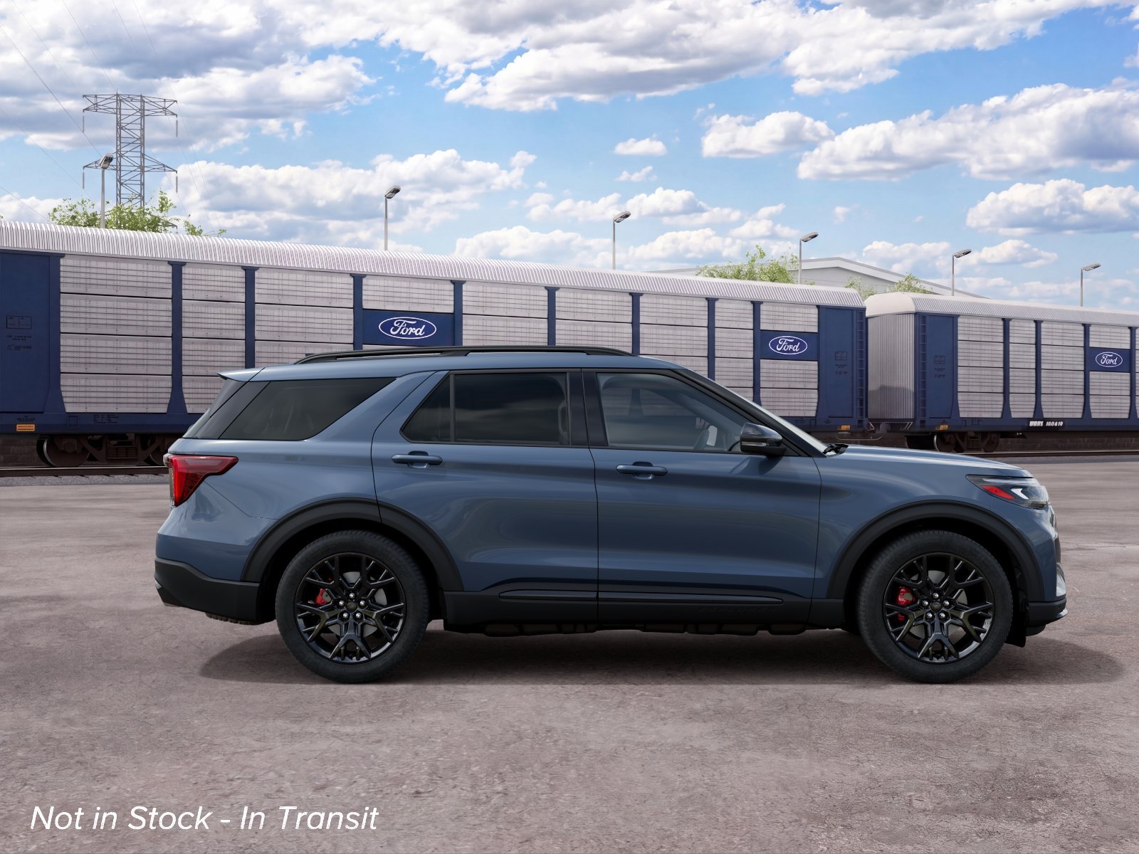New 2027 Vapor Blue Metallic Ford ST image 6