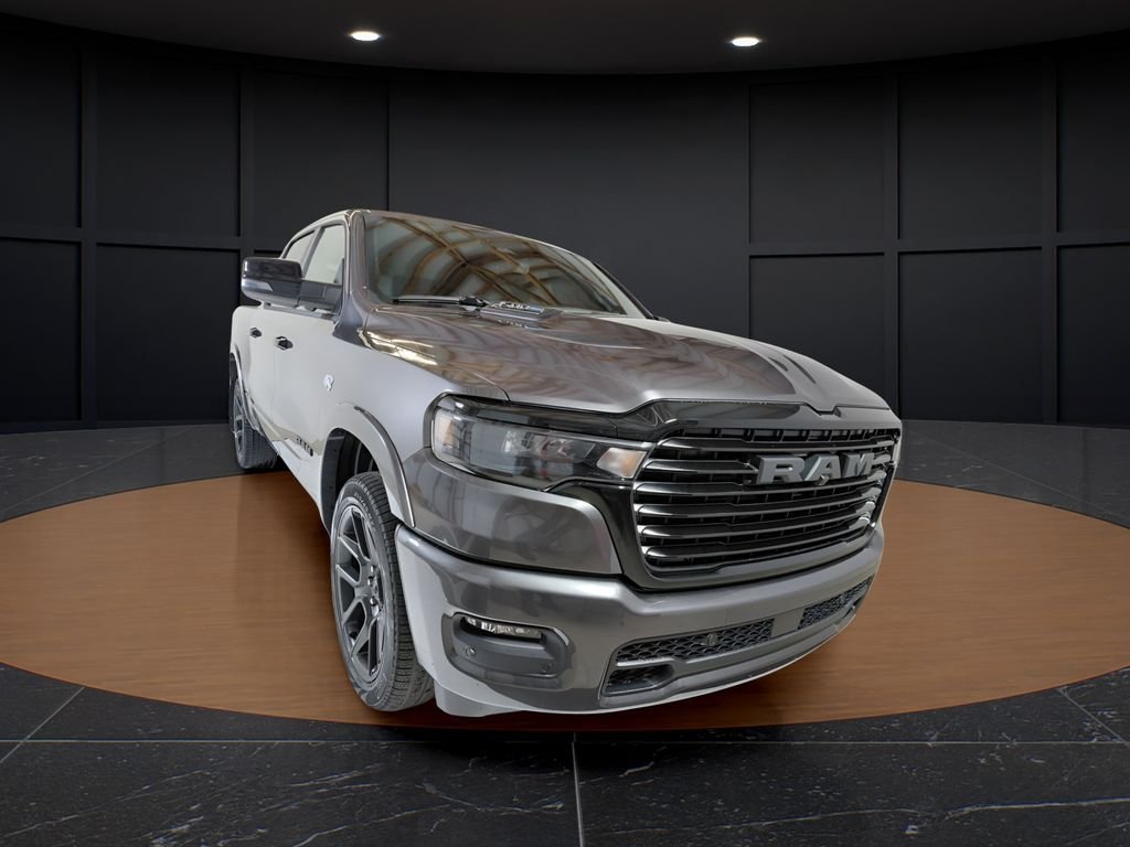 New 2026 Granite Crystal Metallic Clear-Coat Exterior Paint RAM Laramie image 28