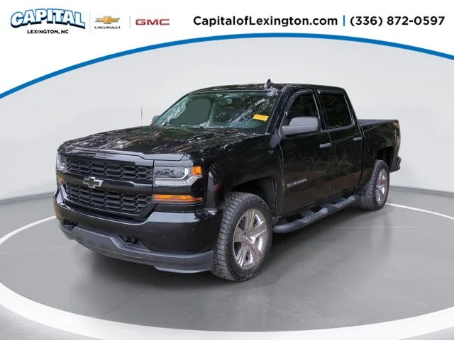 Used 2018 Black Chevrolet Custom image 1