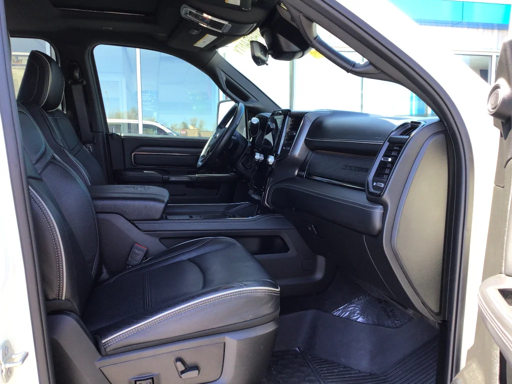 Used 2024 Pearl White Ram Limited image 6