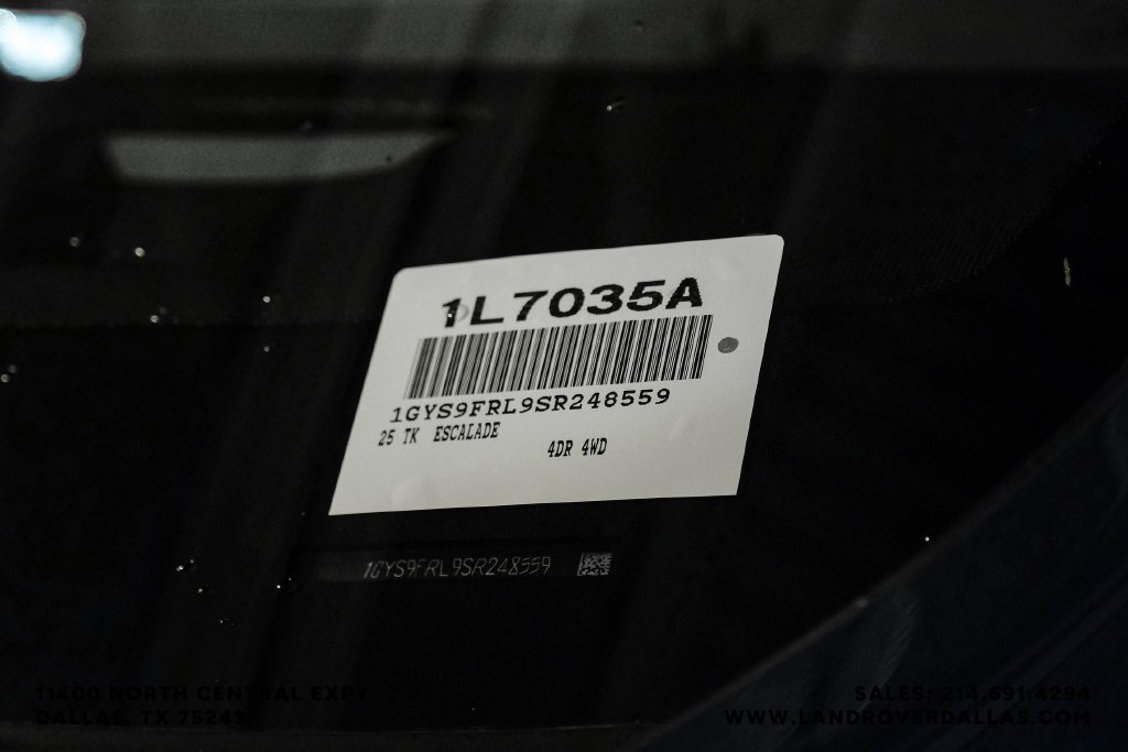 Used 2025 Deep Sea Metallic Cadillac Sport image 57