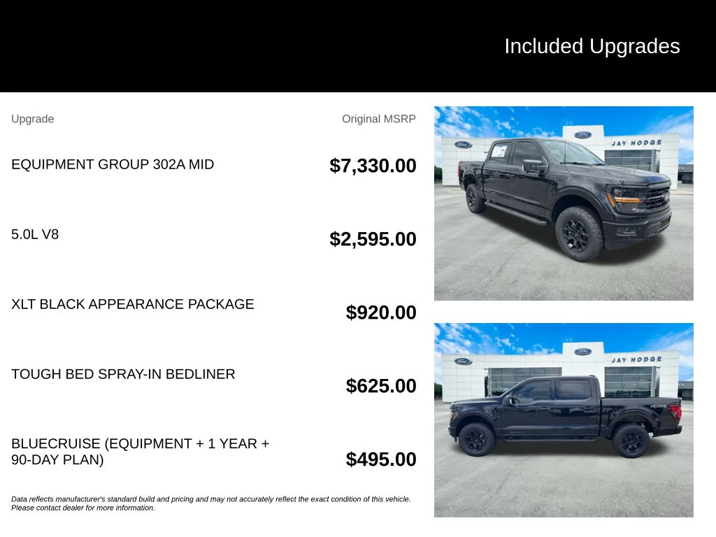 New 2026 Black Ford XLT image 8