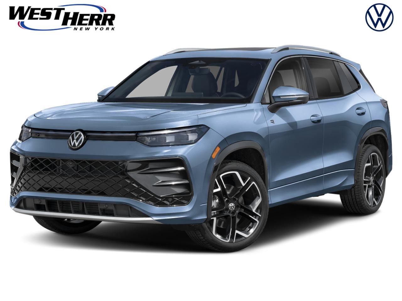 New 2026 Monterey Blue Pearl Volkswagen SEL R-Line Turbo image 1