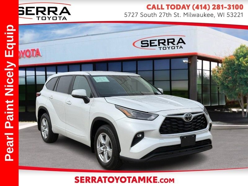 Used 2023 Pearl Toyota LE image 1