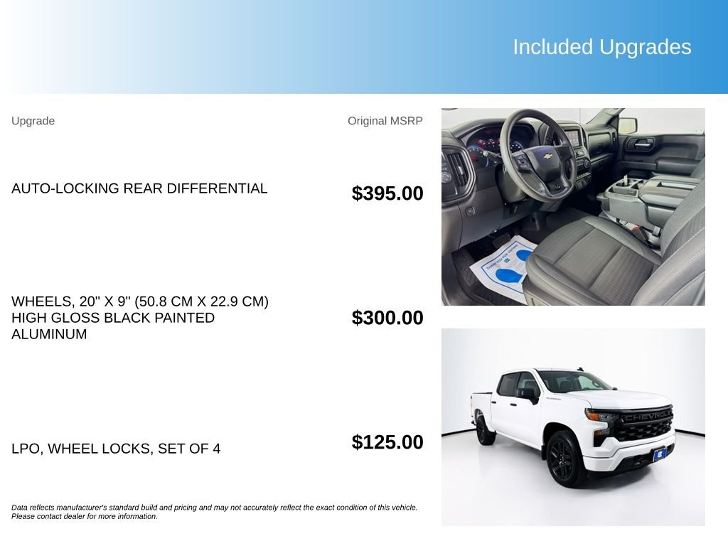 Used 2024 Summit White Chevrolet Custom image 5