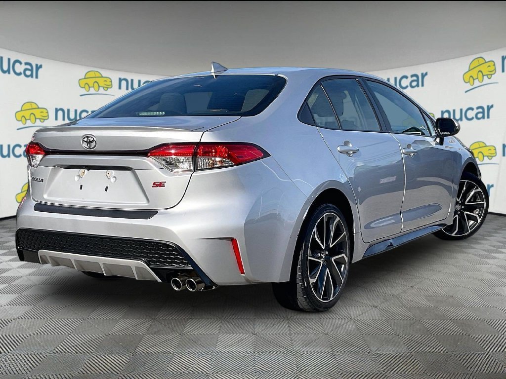 Used 2021 Silver Toyota SE image 6