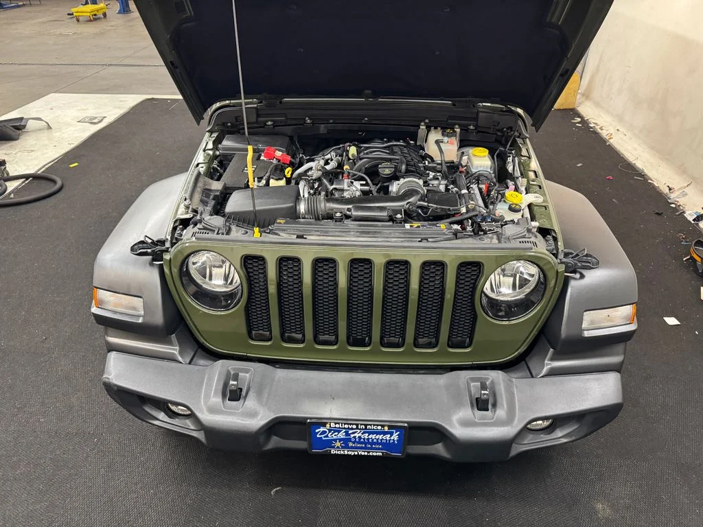 Used 2022 Green Jeep Unlimited Sport Altitude image 11