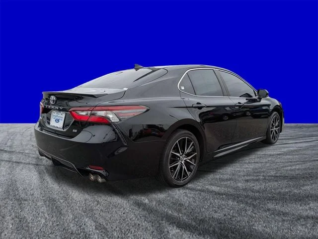 Certified Used 2024 Midnight Black Metallic Toyota SE image 4