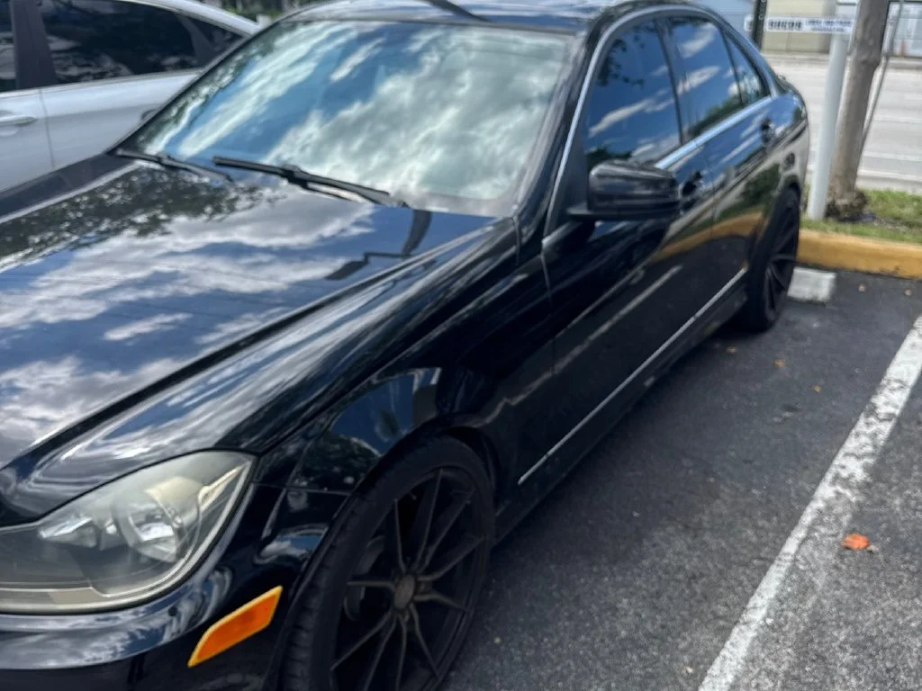 Used 2014 Black Mercedes-Benz C 300 image 1