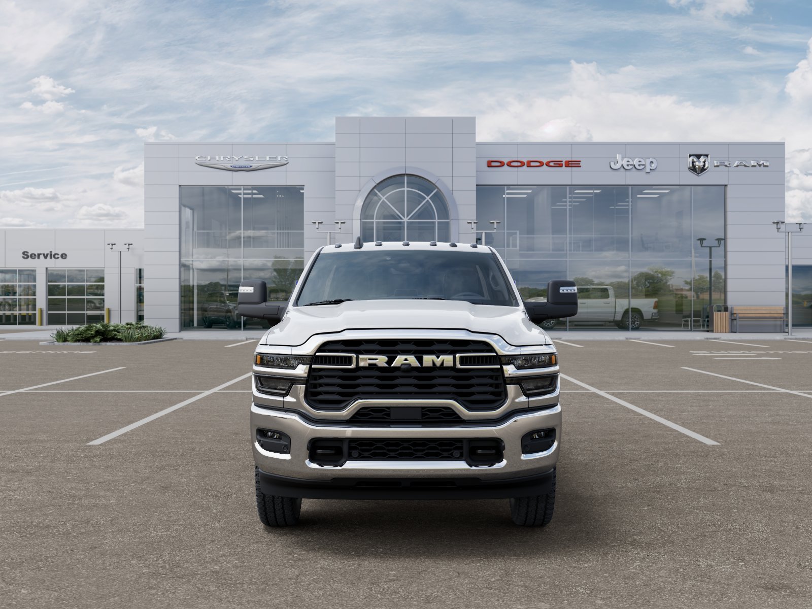 New 2026 Bright White Clearcoat RAM Big Horn image 33
