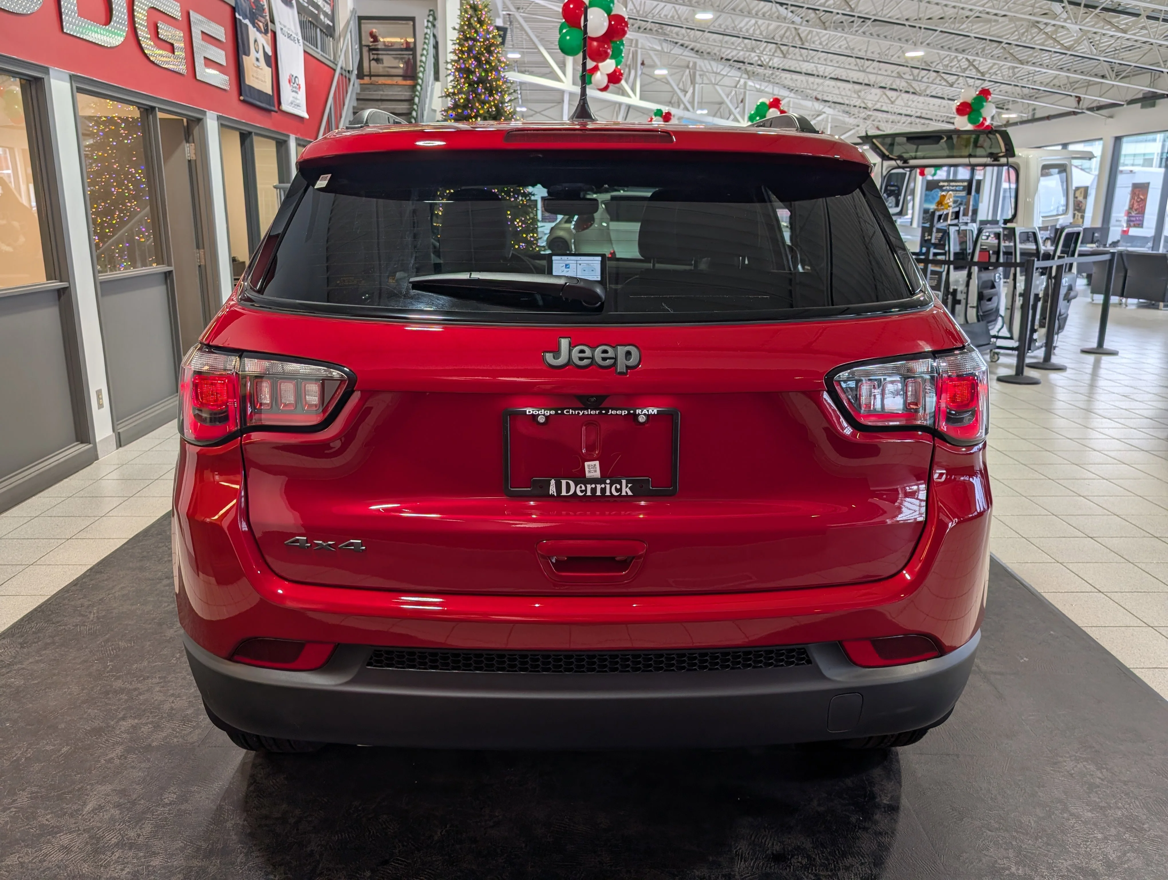 New 2025 Red Hot Pearl Jeep Altitude image 5