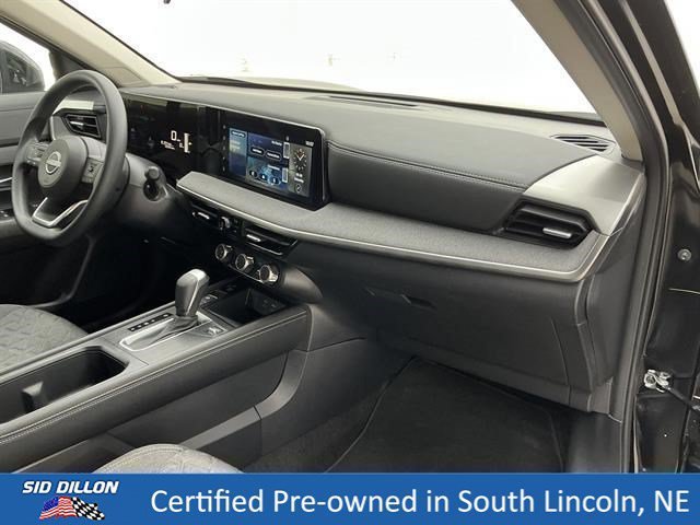 Certified Used 2025 Super Black Nissan SV image 24