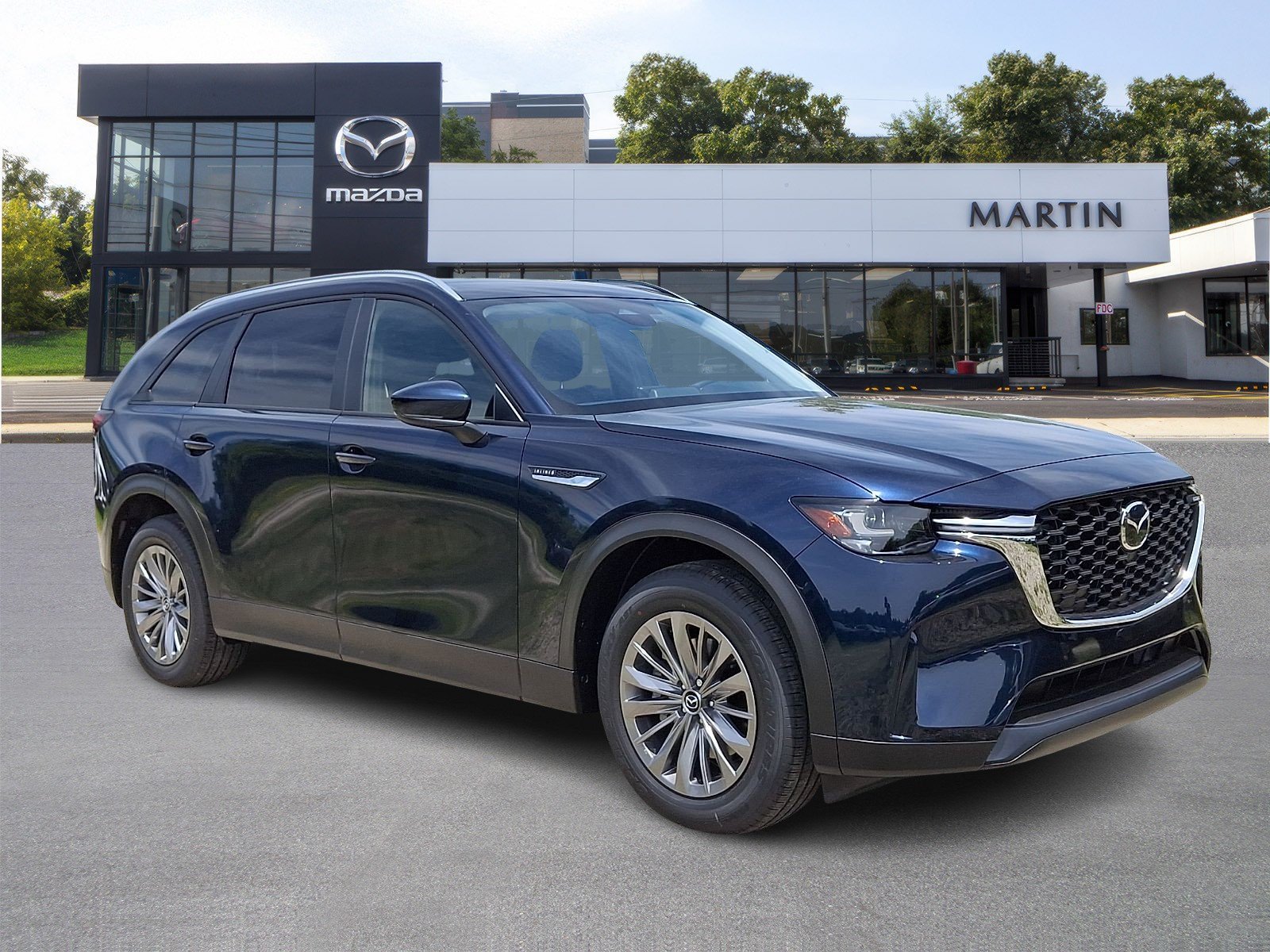 New 2026 Deep Crystal Blue Mica Mazda 3.3 Turbo Select AWD image 1
