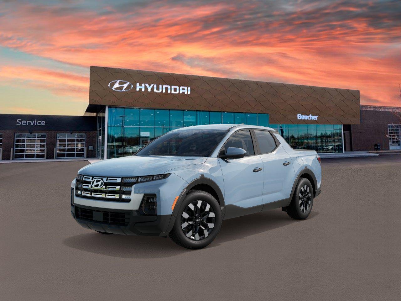 New 2027 Blue Stone Hyundai SE AWD image 1