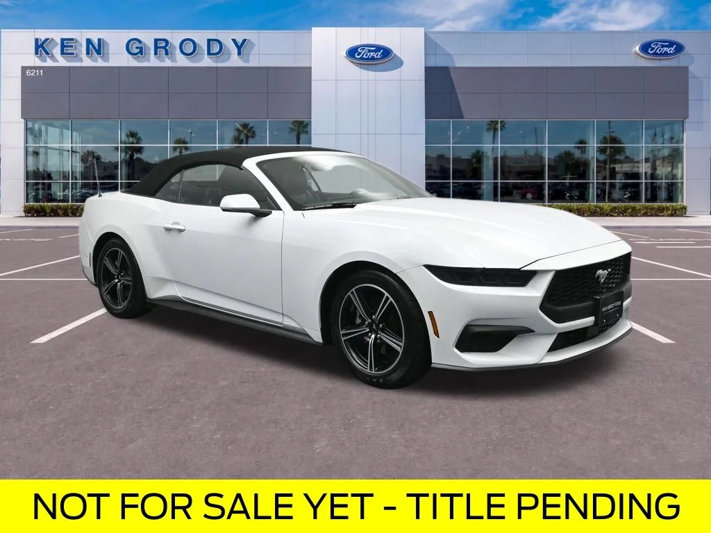 2025 Ford Mustang EcoBoost Premium Convertible's photo