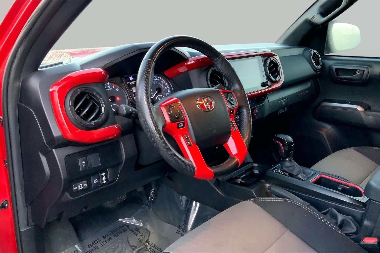 Used 2022 Barcelona Red Metallic Toyota TRD Off Road image 16