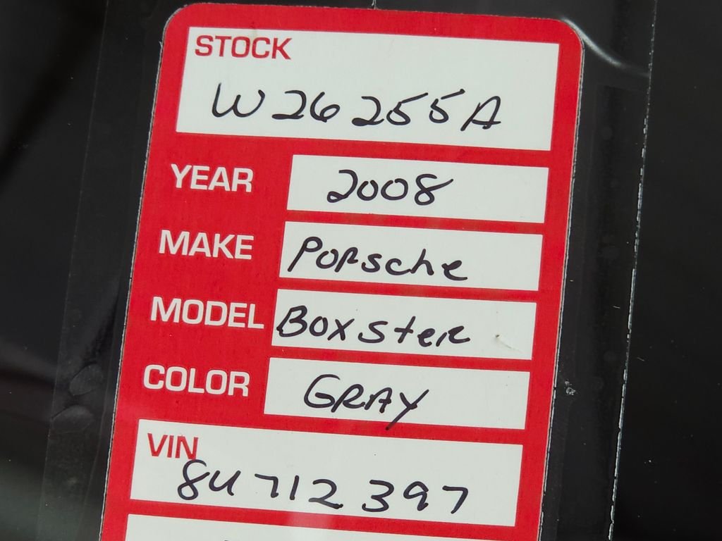 Used 2008 Meteor Gray Metallic Porsche Base image 31