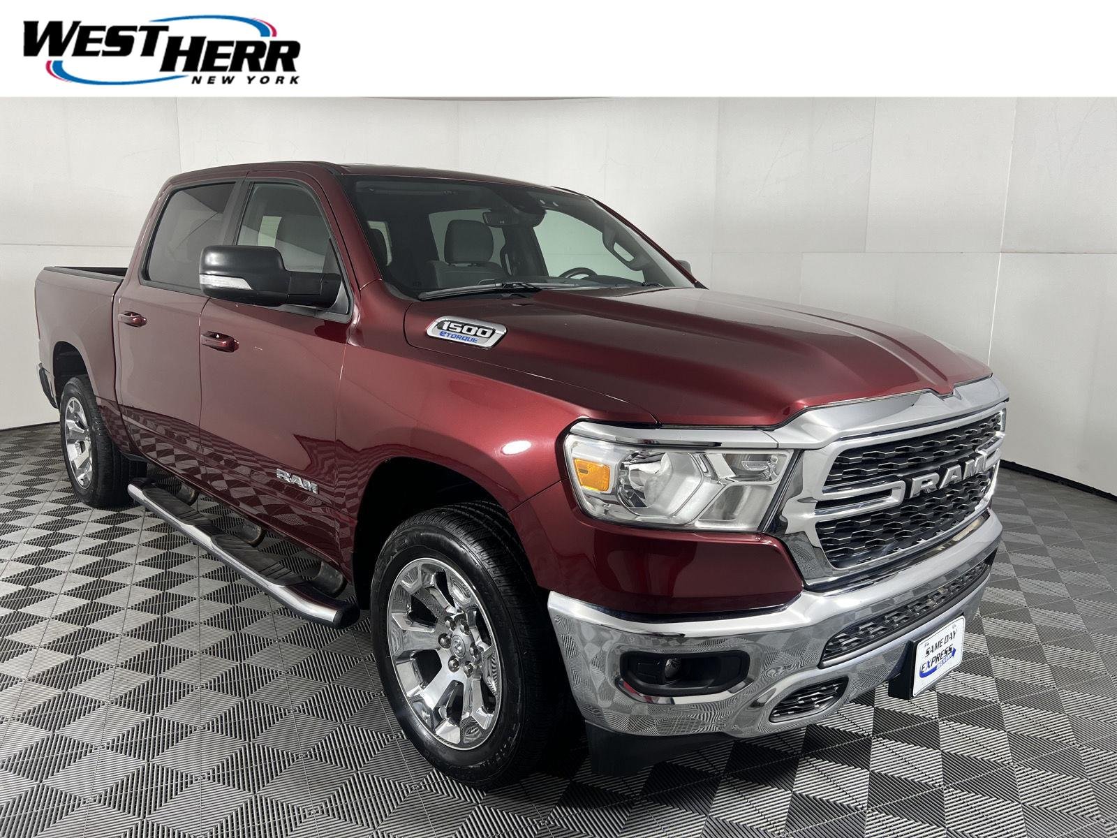 Used 2022 Delmonico Red Pearlcoat Ram Big Horn image 1