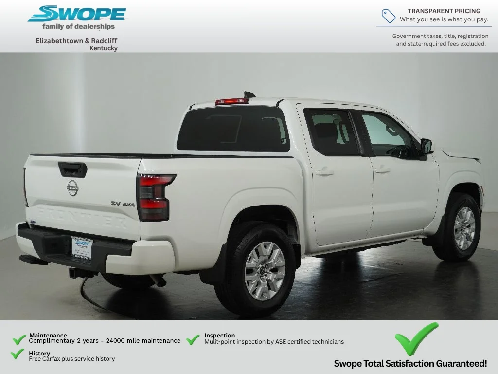 Used 2023 Glacier White Nissan SV image 4