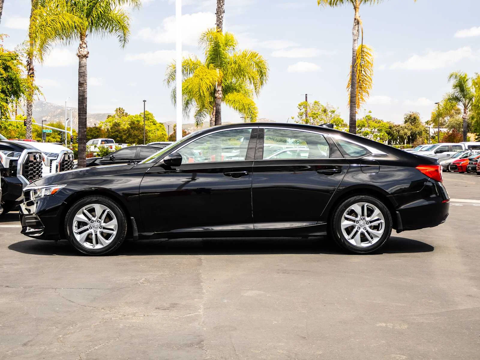 Used 2019 Crystal Black Pearl Honda LX 1.5T image 8
