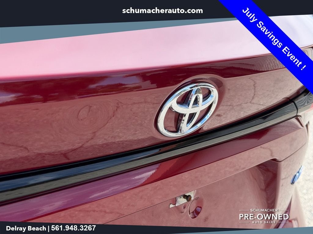 Used 2023 Red Toyota LE image 14