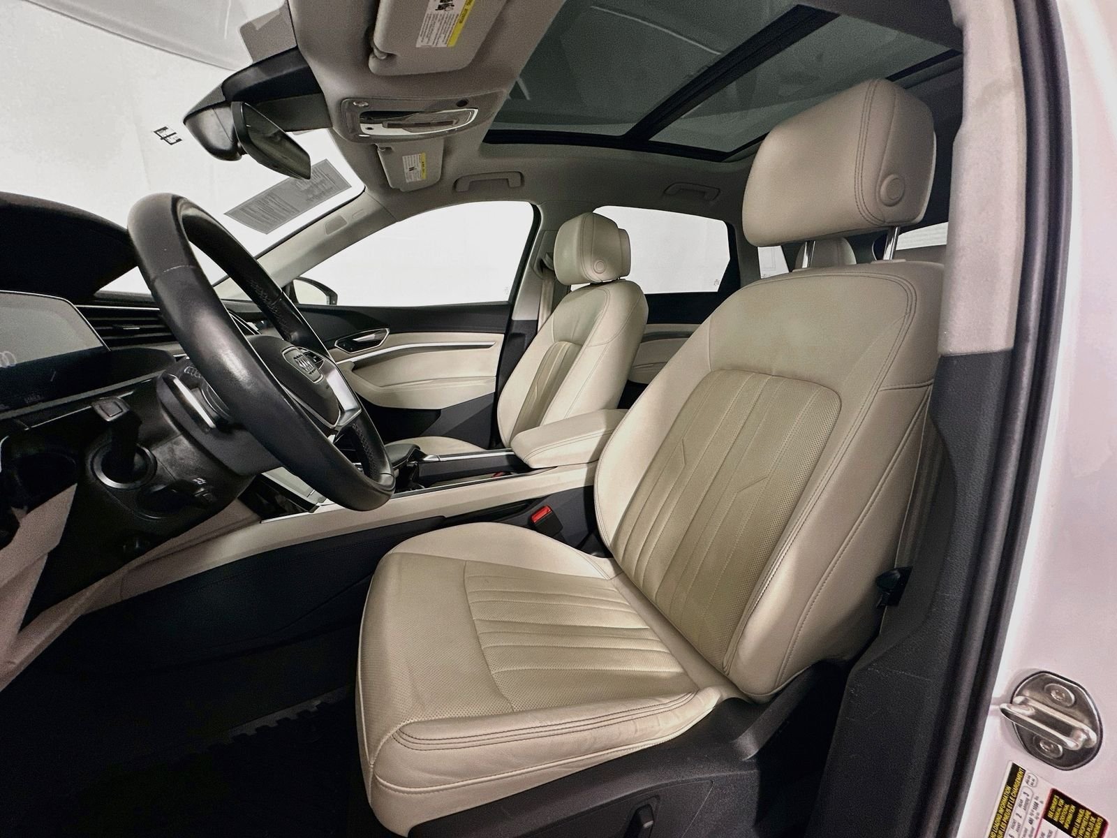 Used 2024 Glacier White Metallic Audi Premium Plus image 22
