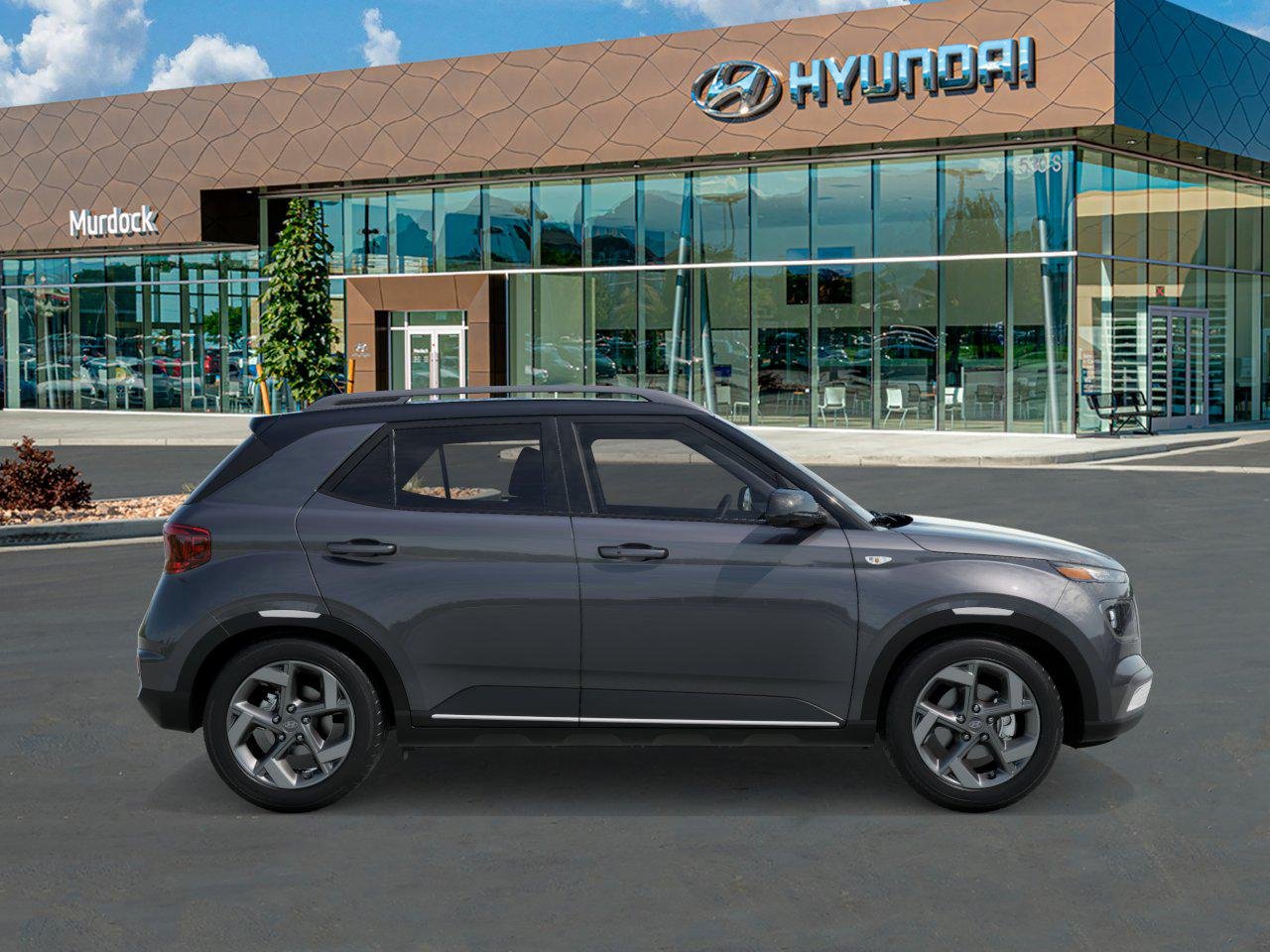 New 2026 Ecotronic Gray w/Black Roof Hyundai SEL w/Two-Tone Roof image 7