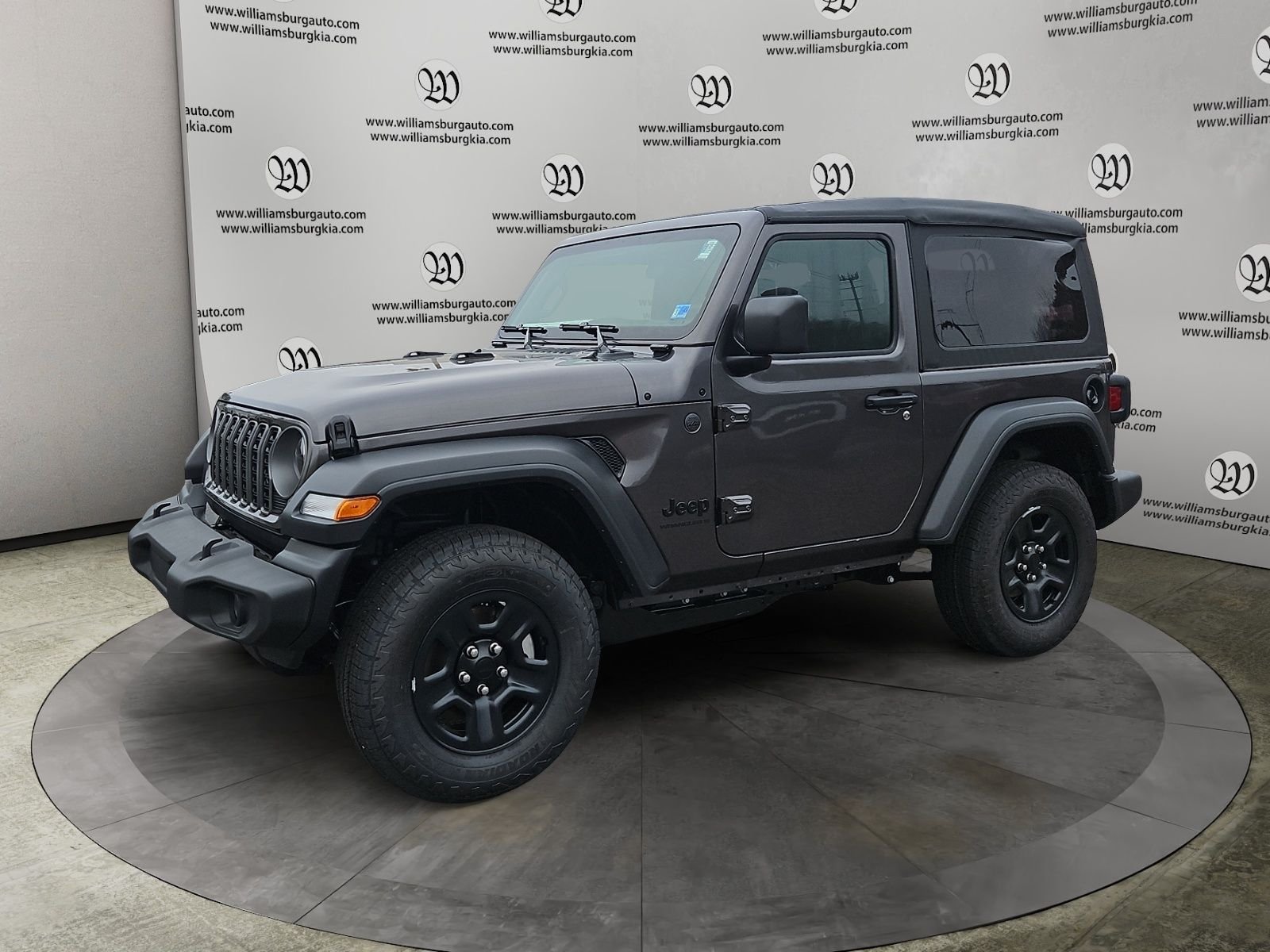 New 2026 Granite Crystal Metallic Clearcoat Jeep Sport image 1
