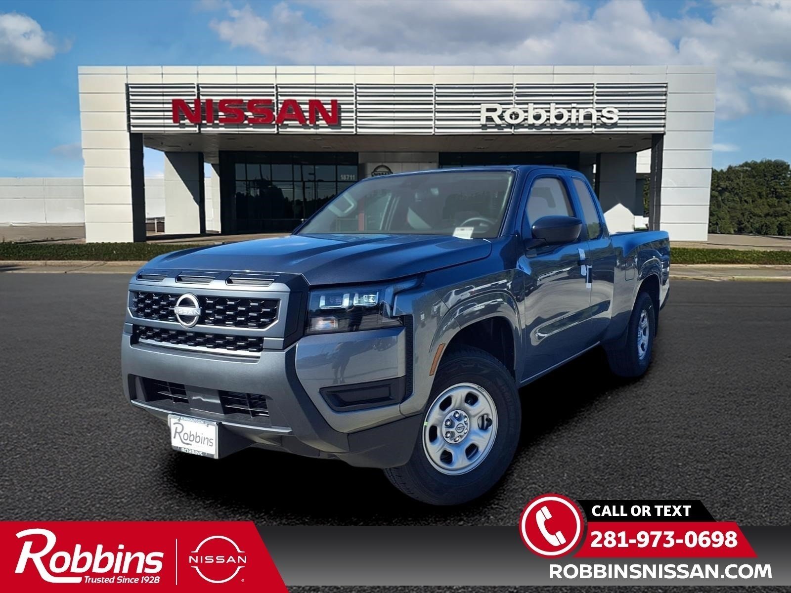 2026 Nissan Frontier S Gray at Robbins Nissan