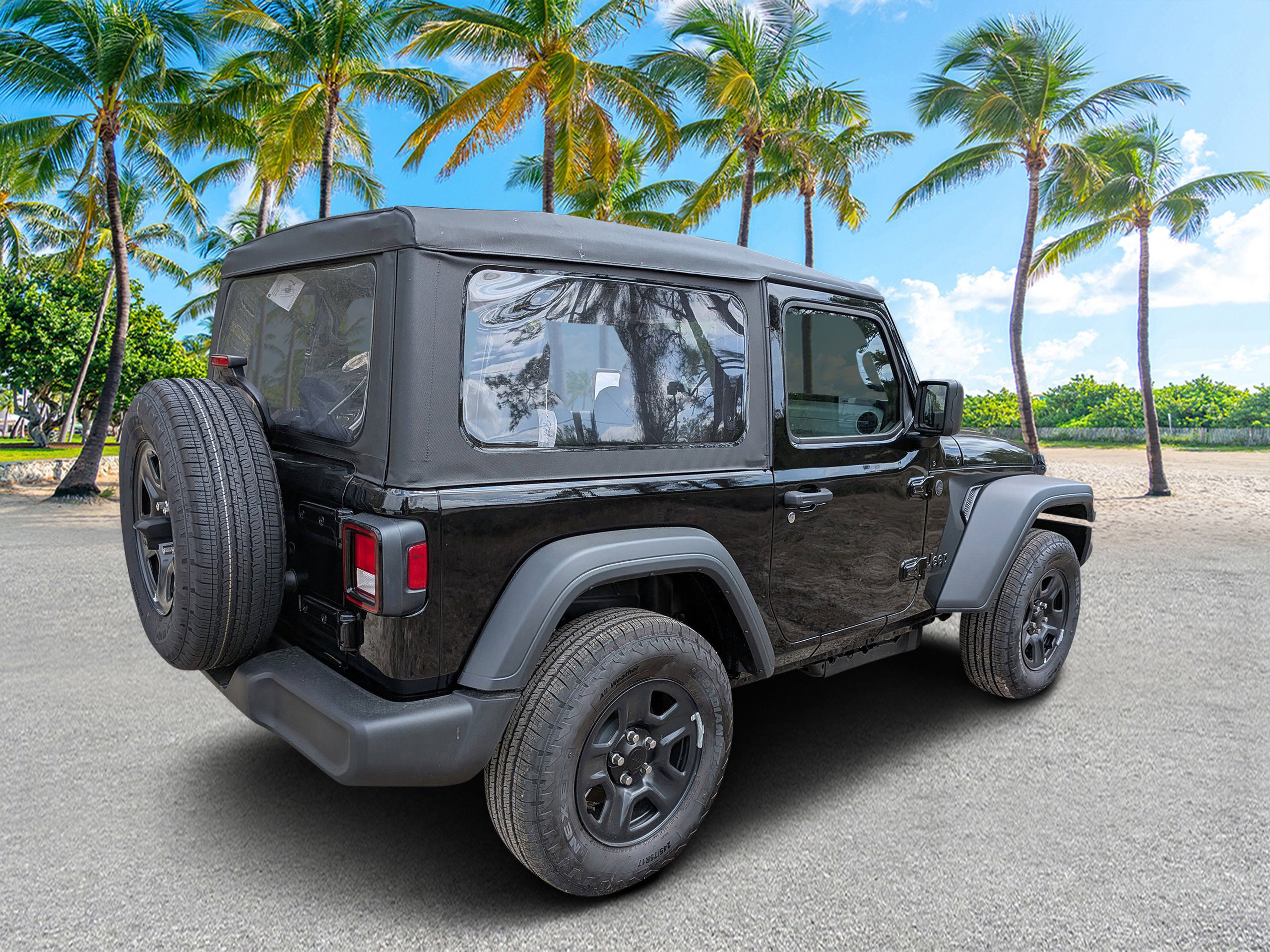 New 2026 Black Clear-Coat Exterior Paint Jeep Sport image 3
