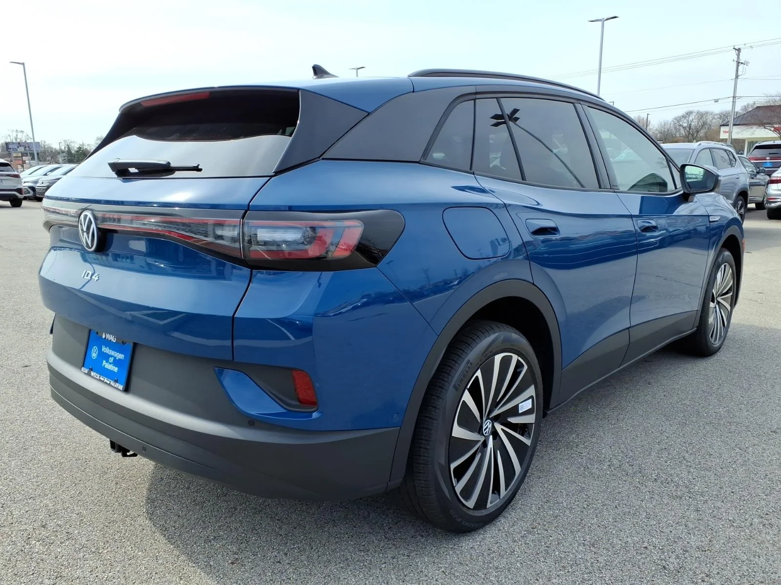 New 2026 Mountain  Lake Blue Metallic Volkswagen PRO AWD image 4