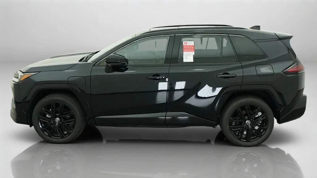 New 2026 Midnight Black Metallic Toyota XSE image 2