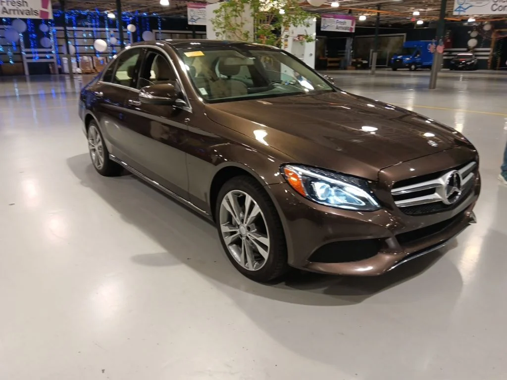 Used 2015 Brown Mercedes-Benz C 300 image 1