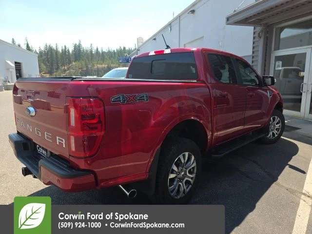 Used 2020 Rapid Red Metallic Tinted Clearcoat Ford Lariat image 12