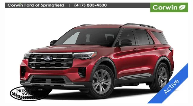 New 2027 Ruby Red Metallic Tinted Clearcoat Ford Active image 1