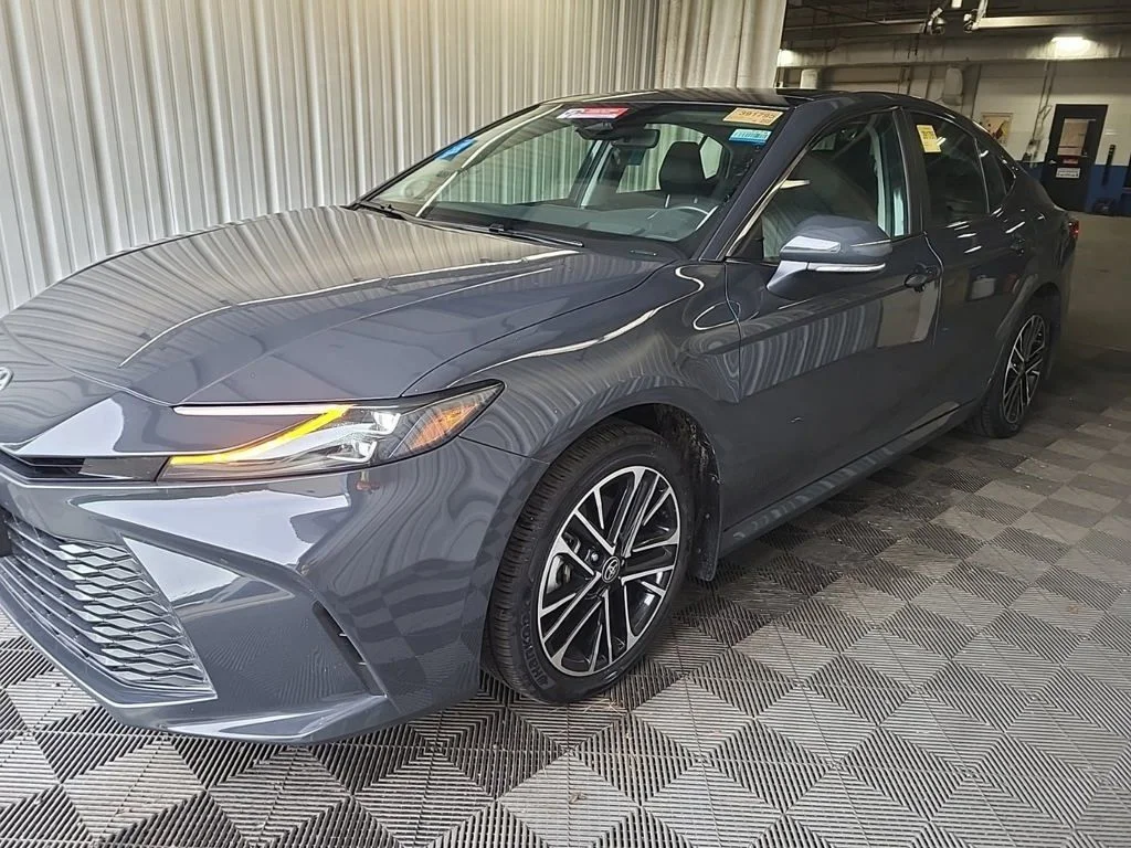 Certified Used 2025 Black Toyota XLE image 2