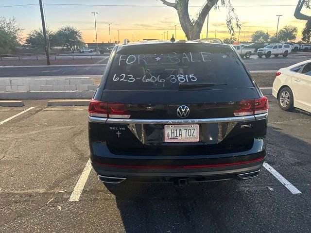 Used 2021 Deep Black Volkswagen 3.6L V6 SEL Premium image 7