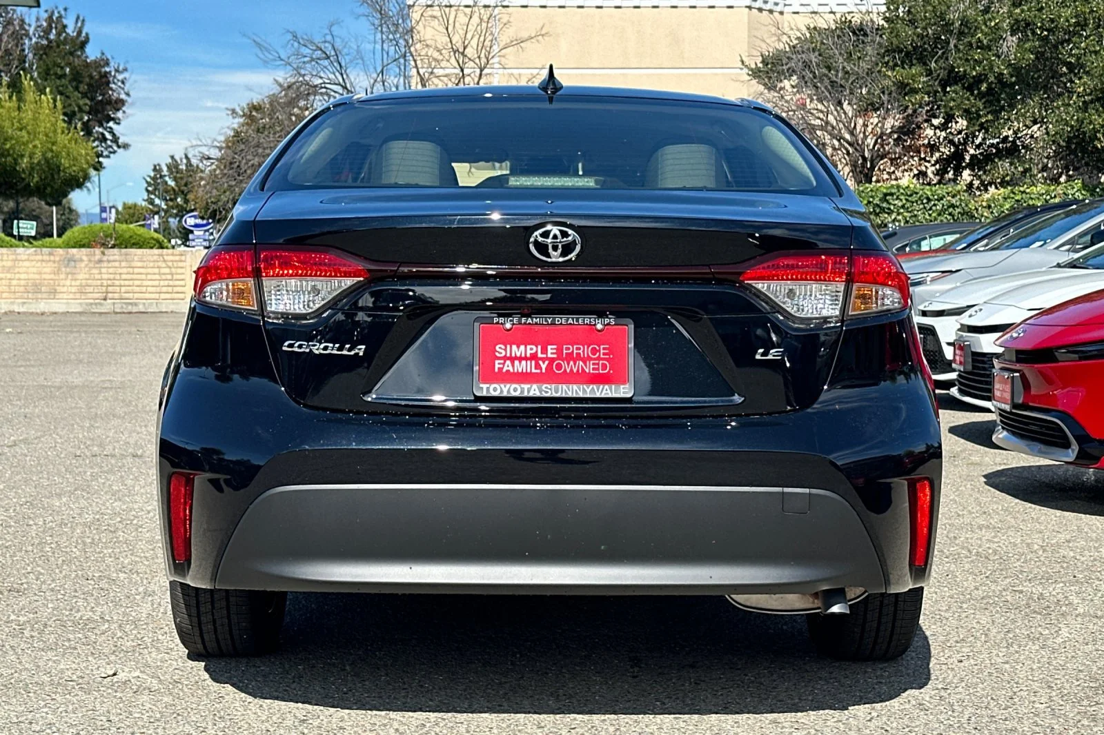 New 2026 Black Toyota LE image 8