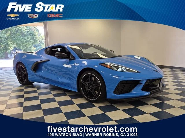Used 2024 Blue Chevrolet Stingray image 1