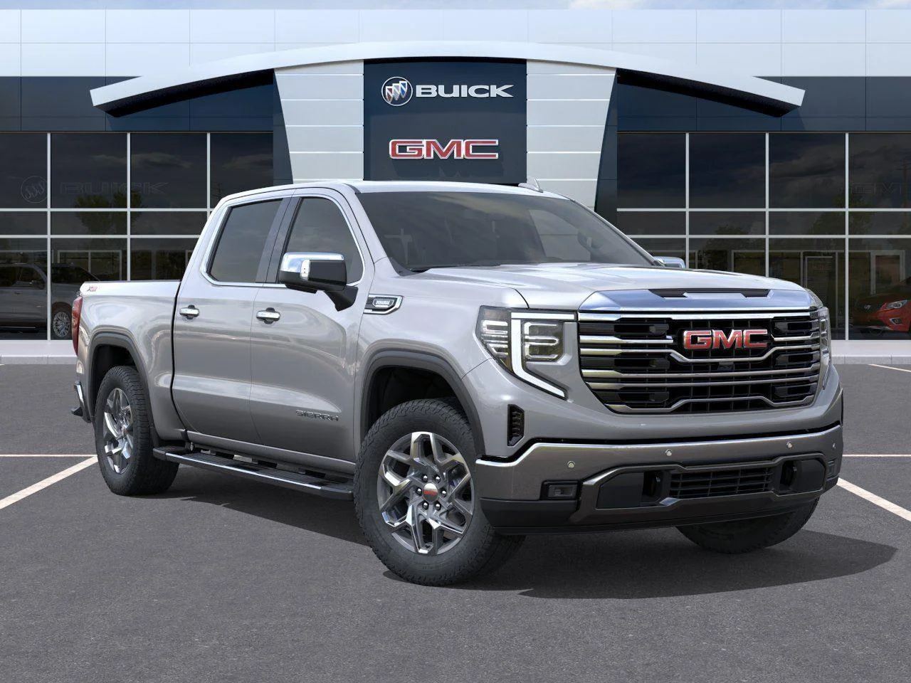 New 2026 Sterling Metallic GMC SLT image 7