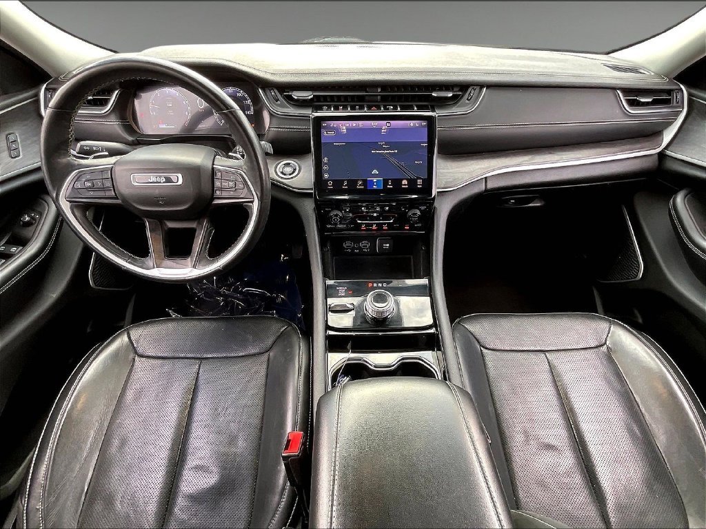 Used 2021 Bright White Clearcoat Jeep Limited image 21