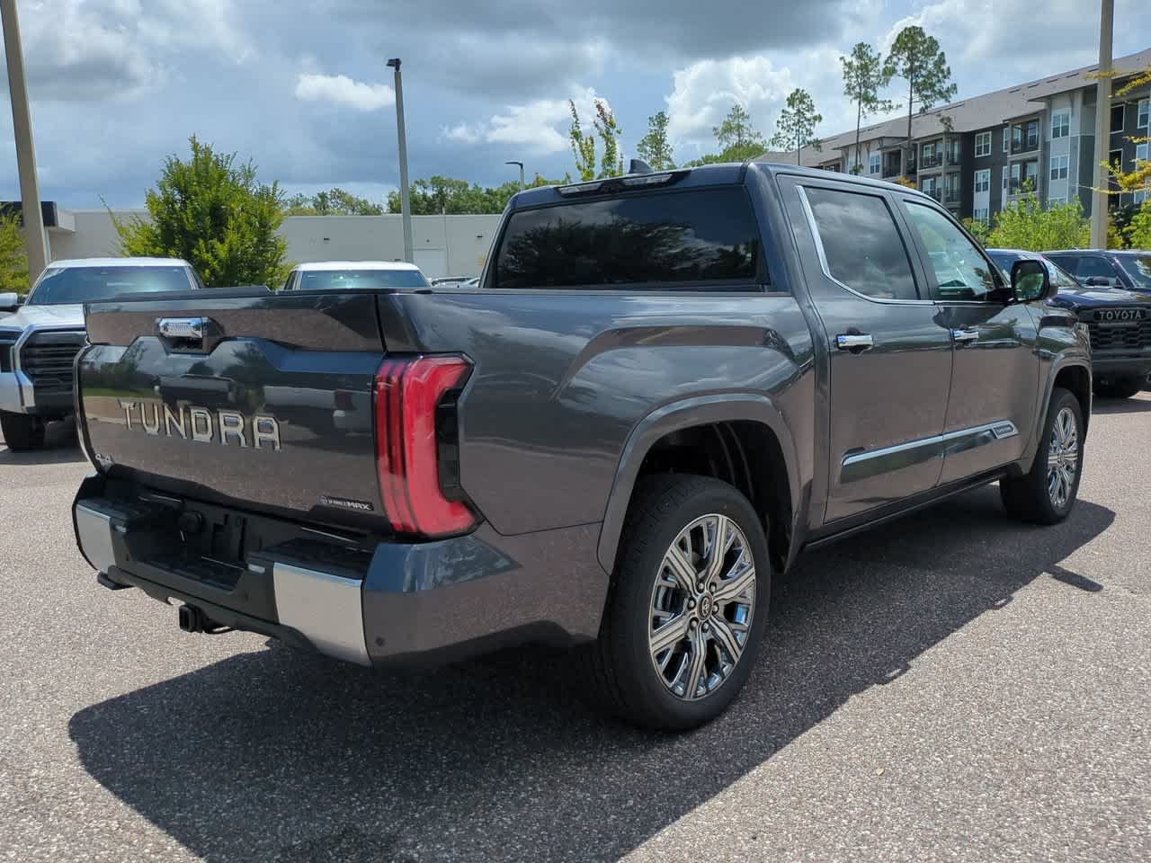 New 2026 Magnetic Gray Metallic Toyota Tundra Capstone image 6