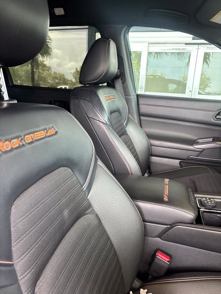 Used 2024 Obsidian Green Pearl Nissan Rock Creek image 8