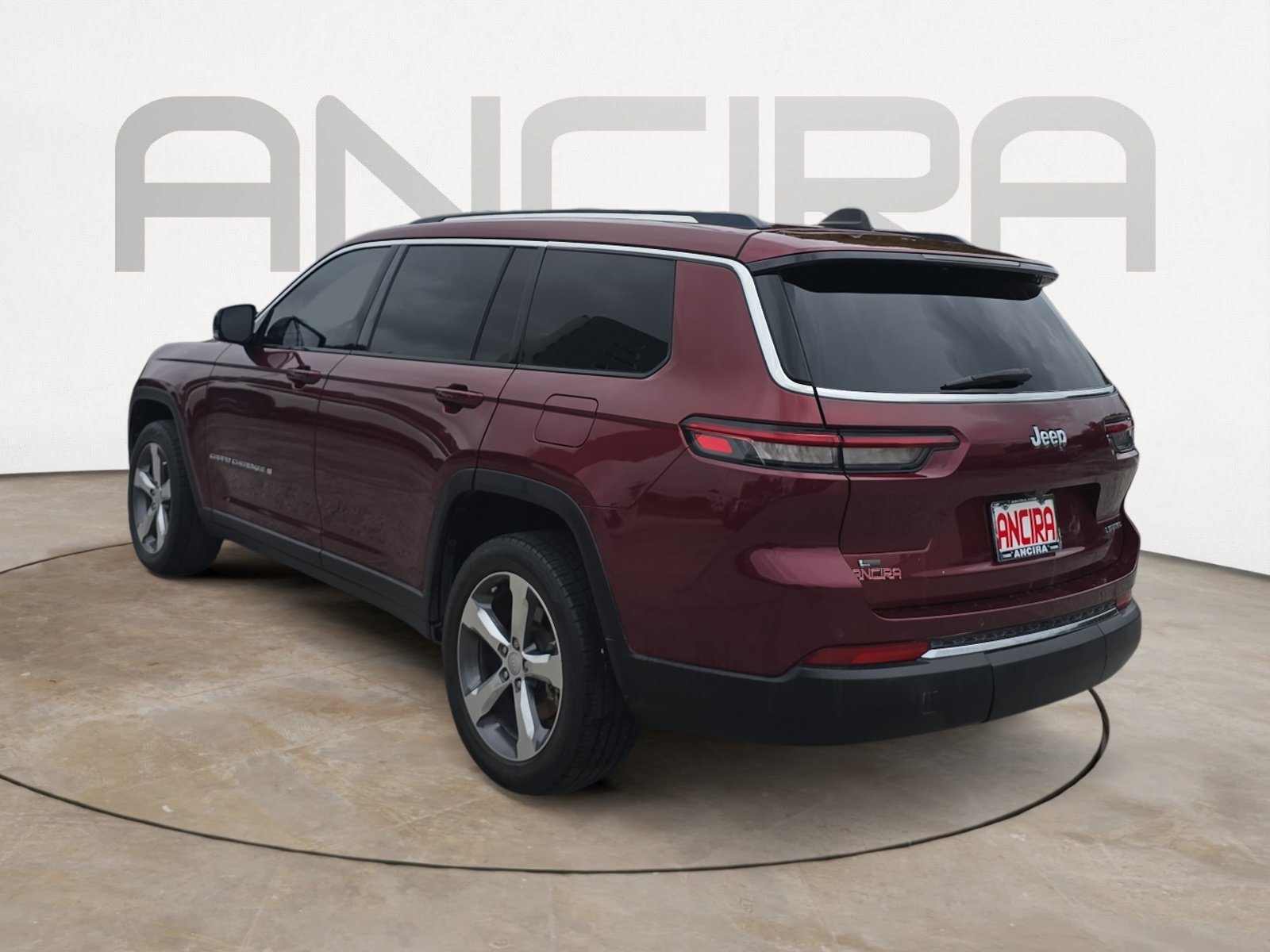 Used 2021 Velvet Red Pearlcoat Jeep Limited image 8