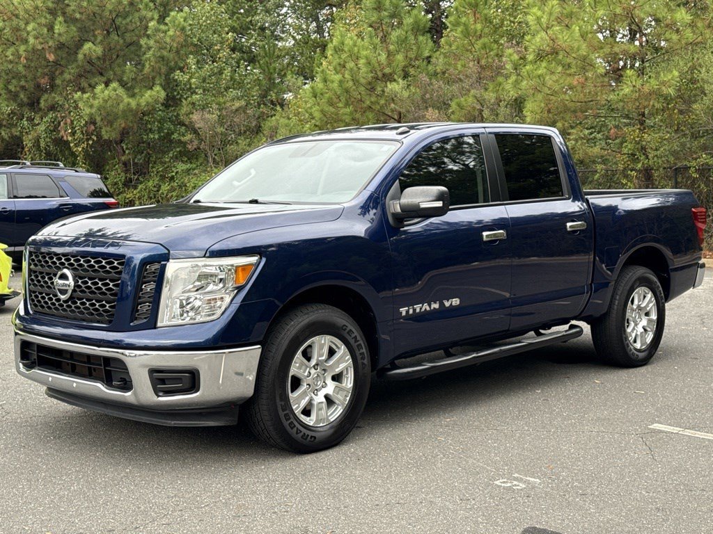 Used 2019 Deep Blue Pearl Metallic Nissan SV image 3
