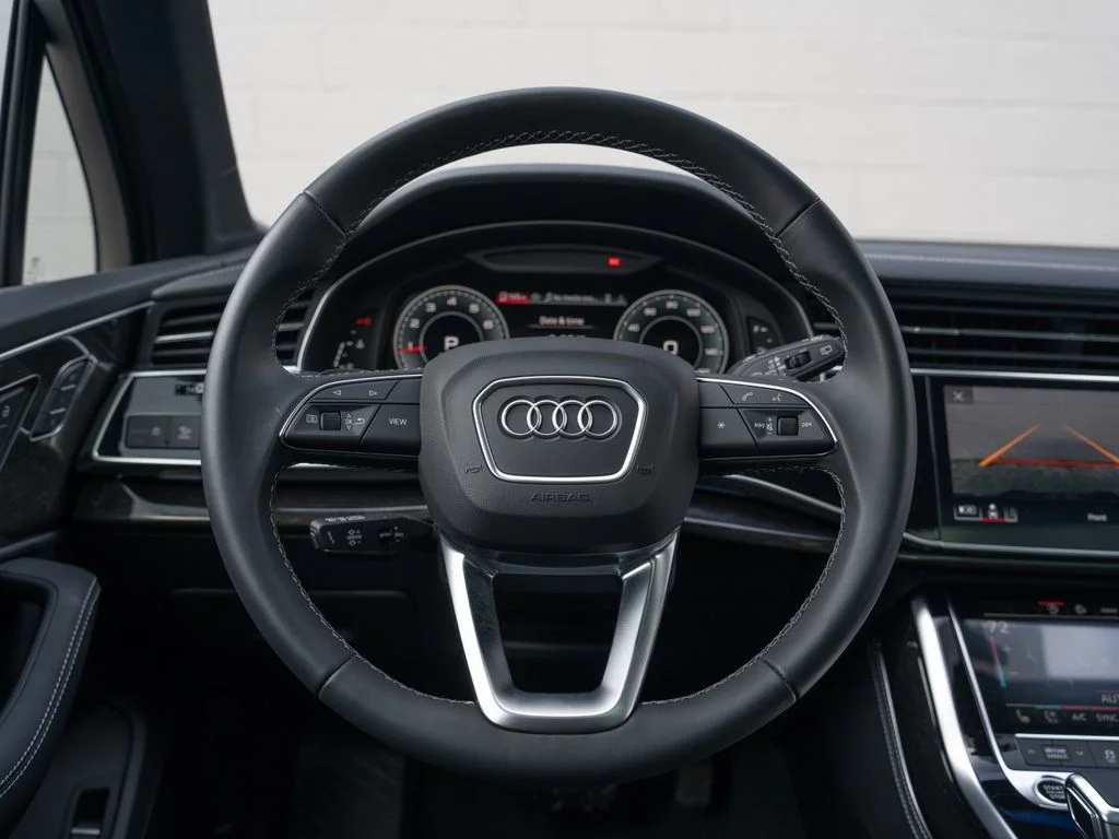 Used 2025 Blue Audi 45 Premium Plus image 24