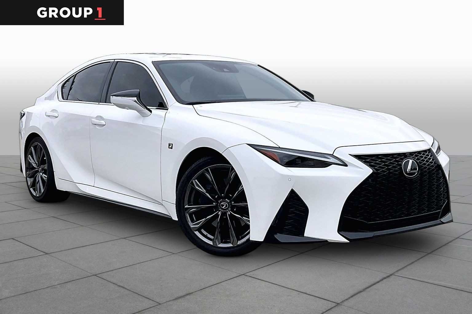Certified Used 2024 WHITE NOVA GLASS FLAKE Lexus F SPORT image 3
