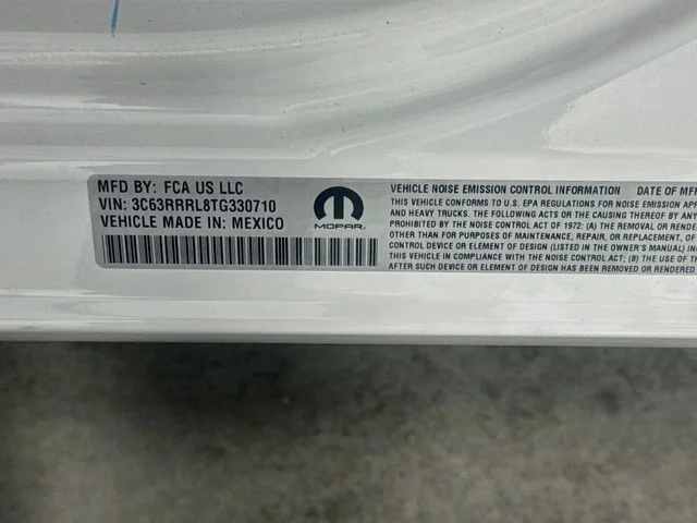 New 2026 Bright White Clear-Coat Exterior Paint RAM Limited image 32